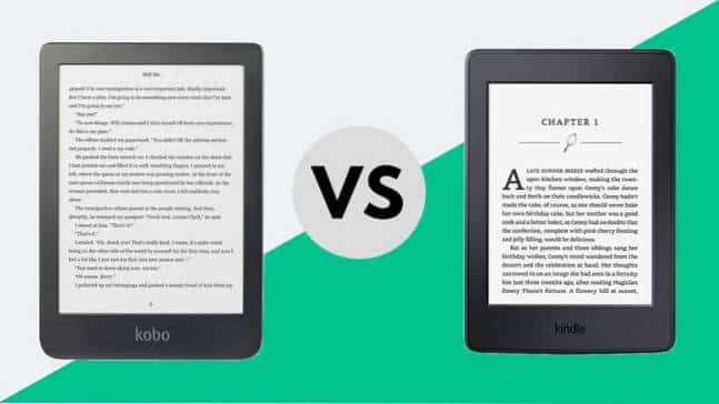 Kobo Ou Kindle : Lequel Choisir ?